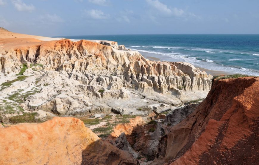 Passeio para Morro Branco e Praia das Fontes em 1 dia (Ida e Volta)