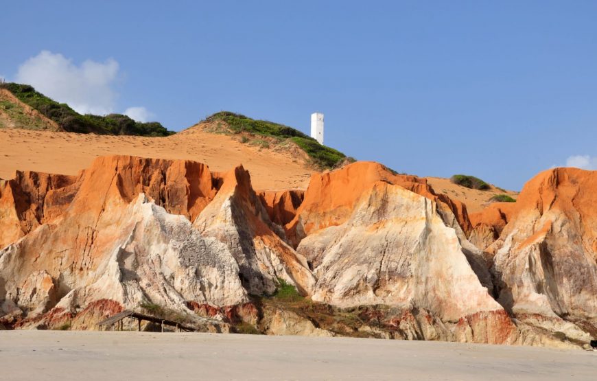 Passeio para Morro Branco e Praia das Fontes em 1 dia (Ida e Volta)