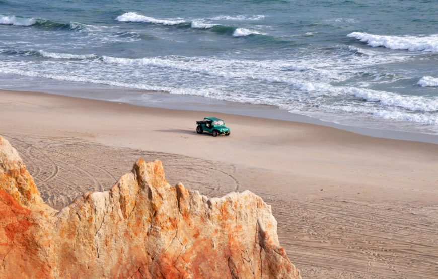 Passeio para Morro Branco e Praia das Fontes em 1 dia (Ida e Volta)