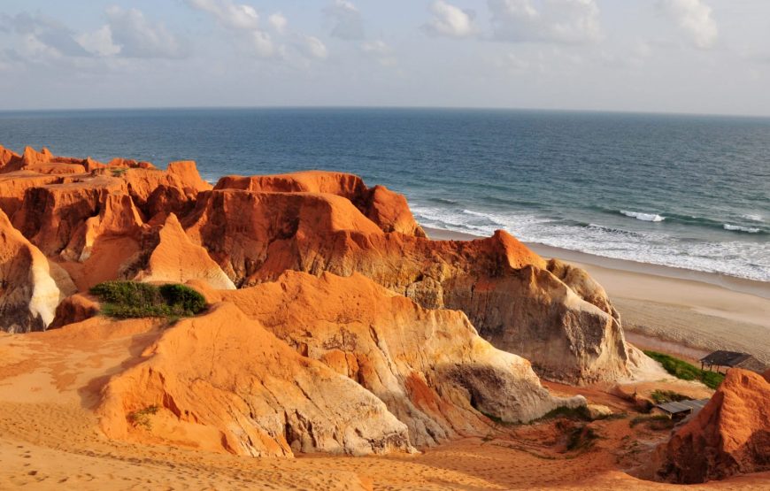 Passeio para Morro Branco e Praia das Fontes em 1 dia (Ida e Volta)