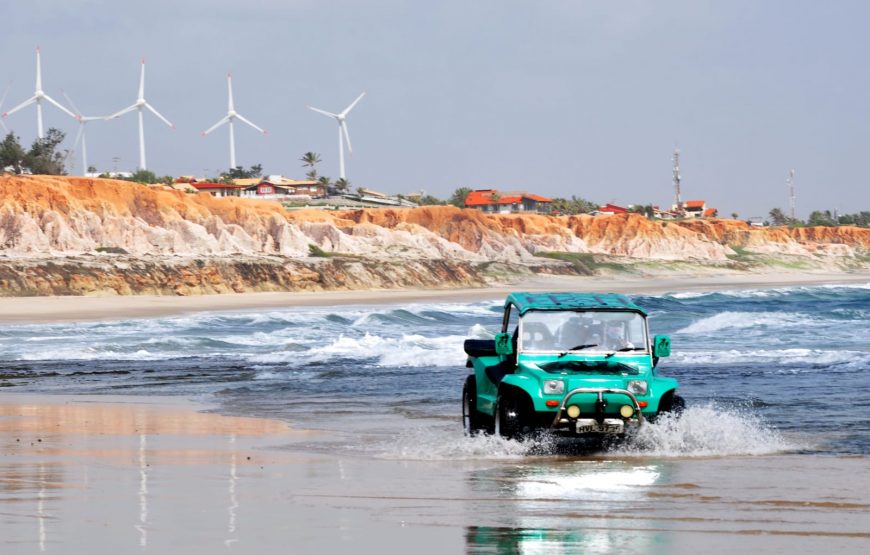 Passeio para Morro Branco e Praia das Fontes em 1 dia (Ida e Volta)