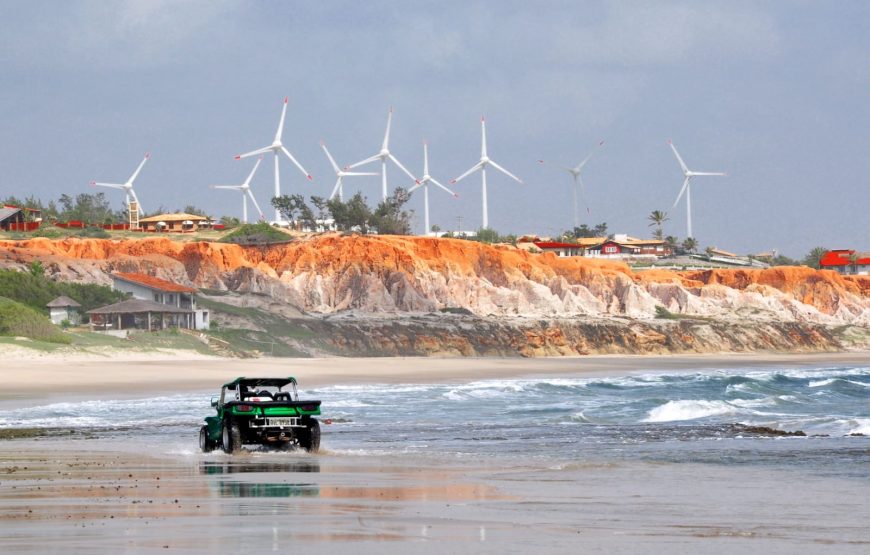 Passeio para Morro Branco e Praia das Fontes em 1 dia (Ida e Volta)