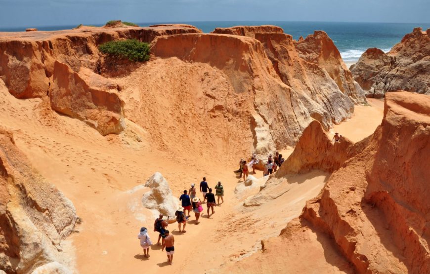 Passeio para Morro Branco e Praia das Fontes em 1 dia (Ida e Volta)