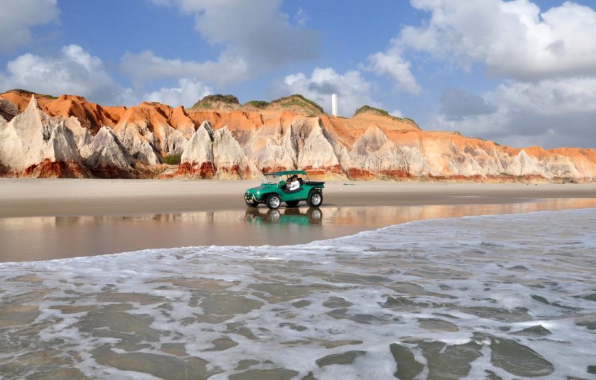 Passeio para Morro Branco e Praia das Fontes em 1 dia (Ida e Volta)