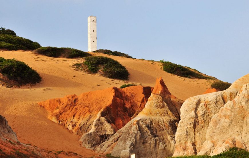 Passeio para Morro Branco e Praia das Fontes em 1 dia (Ida e Volta)