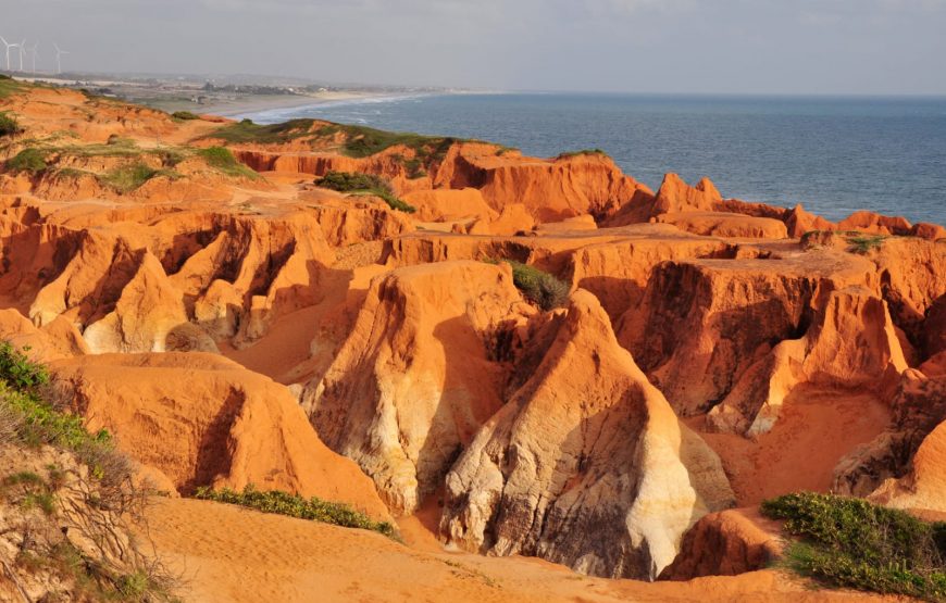 Passeio para Morro Branco e Praia das Fontes em 1 dia (Ida e Volta)